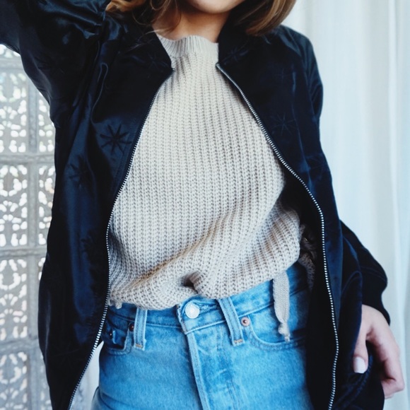 •LAST ONE//Starry Night Bomber Jacket• - Picture 4 of 8